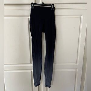 lululemon athletica Black and Gray Leggings